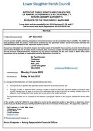 LSPC Inspection of Annual Accounts now available