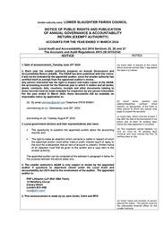 LSPC Inspection of Annual Accounts now available